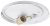 Oprawa sufitowa LED, opal, biała, okrągła 230V, 50Hz, max. 1x35W, E27, IP44, D=256mm MFIP1E27 Tracon Electric