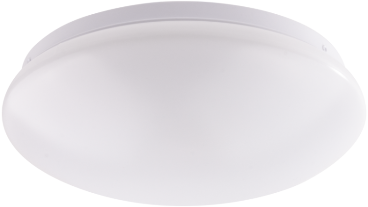 Oprawa sufitowa LED, opal, biała, okrągła 230V, 50Hz, max. 2x35W, E27, IP44, D=290mm MFIP2E27 Tracon Electric