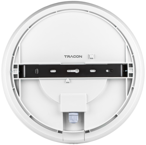 Naścienna oprawa LED z czujnikiem ruchu, wewnętrzna 230VAC,16W,5,8GHz,360°,1-8m,10s-10mn,4500K,IP66,1300lm,EEI=G MFM02D Tracon Electric