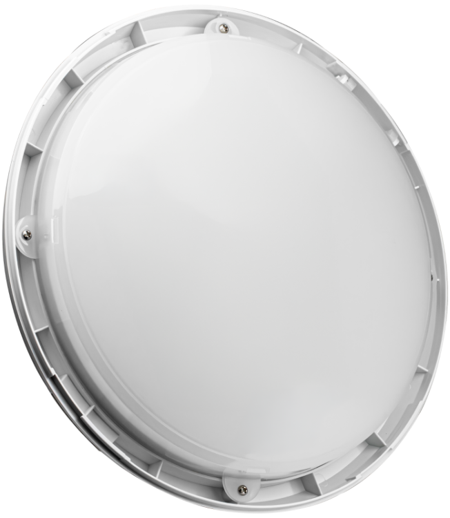 Naścienna oprawa LED z czujnikiem ruchu, wewnętrzna 230VAC,16W,5,8GHz,360°,1-8m,10s-10mn,4500K,IP66,1300lm,EEI=G MFM02D Tracon Electric