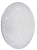 Lampa sufitowa LED z efektem nocnego nieba 230 V, 50 Hz, 12 W, 750 lm, 4000 K, IP20, D=260mm, EEI=G MF12NW Tracon Electric