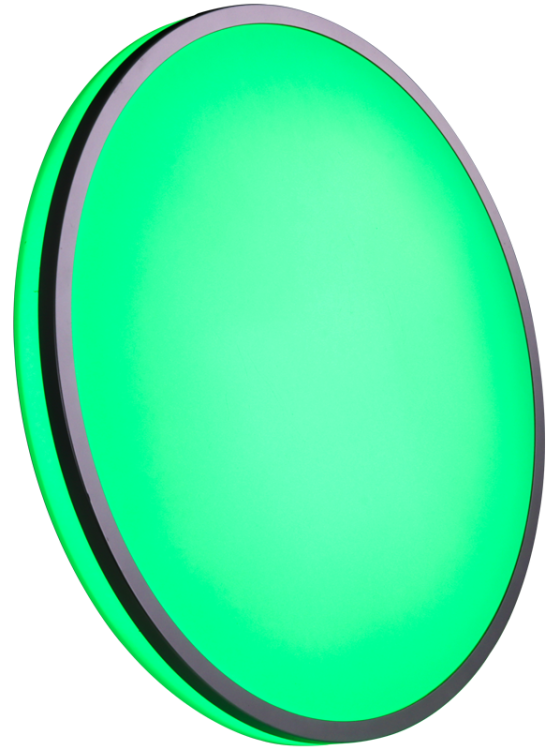 Sufitowa oprawa LED Smart RGBW 230 V, 50 Hz, 18 W, 1200 lm, RGB+4000 K, TUYA, D=343mm,EEI=G MFH18W Tracon Electric