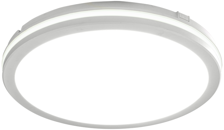 Oprawa sufitowa LED z regulowaną barwą światła 230V,50Hz,20W, 2000lm, 3000K/4000K/6500K, IP65,D=200mm,EEI=F MFK20CCT Tracon Electric