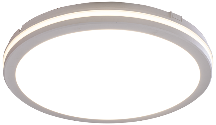 Oprawa sufitowa LED z regulowaną barwą światła 230V,50Hz,30W, 3000lm, 3000K/4000K/6500K, IP65,D=300mm,EEI=F MFK30CCT Tracon Electric