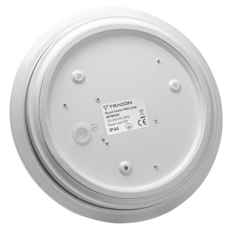 Naścienna oprawa LED 230VAC, 12W, 4500K , IP44, 950lm,EEI=G MFM04N Tracon Electric