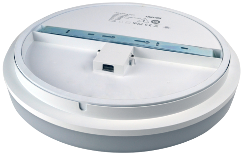 Okrągła oprawa naścienna seria MFU 230 V, 50Hz, 30W, 4000K, 2750lm, 120°, IP54,D=400mm, EEI=F MFU30NW Tracon Electric