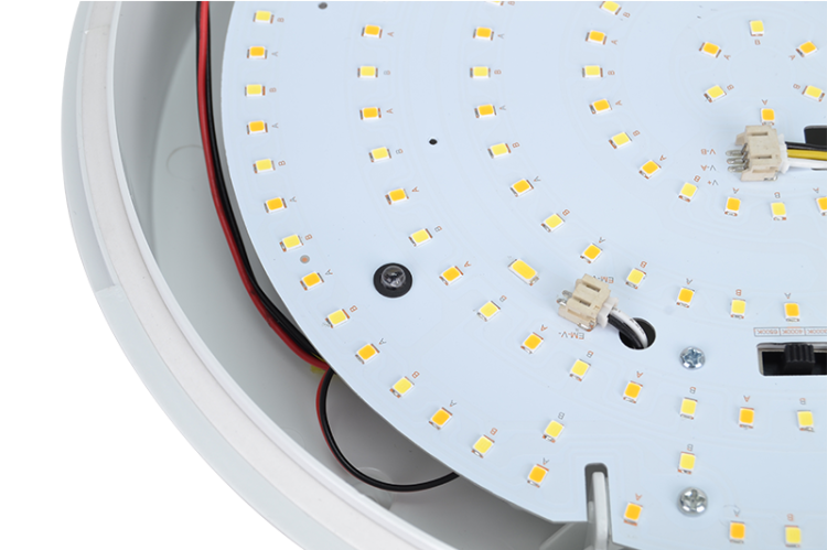 Naścienna oprawa hermetyczna LED, zmienna barwa, inwerter 230VAC,17/2W,1600/140lm,3000/4000/6500K,3h,IP54,EEI=E ADAME17W Tracon Electric