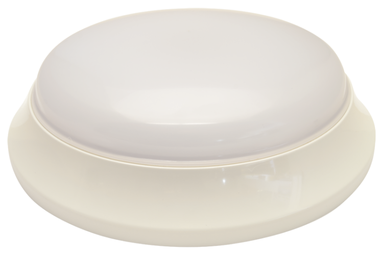 Zewnętrzna oprawa LED z modułem awaryjnym 100-240V,14/2W,1000/140lm,1h,4000K,IP54,D=305mm,EEI=F EVAE14NW Tracon Electric