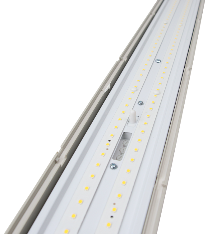 Oprawa hermetyczna LED z czujnikiem ruchu 230 V, 50 Hz, 36 W, 4000 K, 3000 lm, IP65, EEI=F LV1236M Tracon Electric