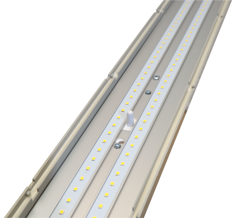 Oprawa hermetyczna LED z czujnikiem ruchu 230 V, 50 Hz, 48 W, 4000 K, 4000 lm, IP65, EEI=F LV1548M Tracon Electric