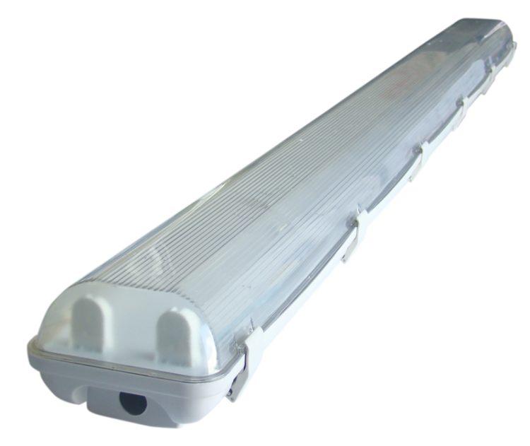 Oprawa hermetyczna ze statecznikiem elektronicznym 230V, 50Hz, T8, G13, 2×58 W, IP65, ABS/PC, A2 TLFV-258E Tracon Electric