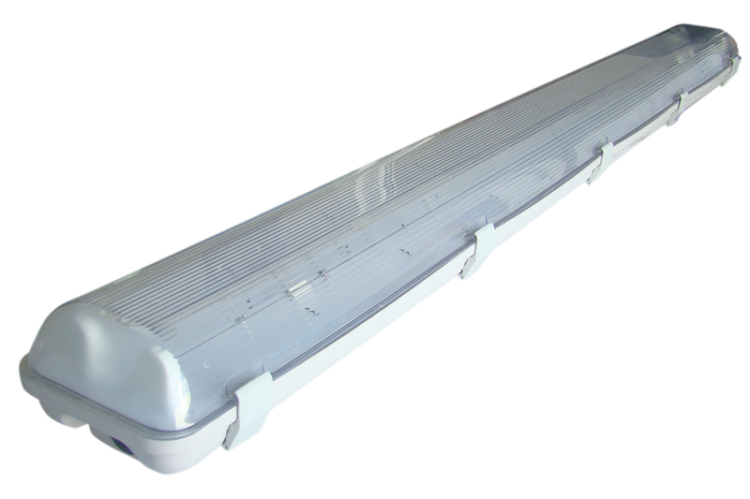 Hermetyczna oprawa do LED, zasilanie jednostronne 230 V, 50 Hz, G13, 1500 mm, IP65, ABS/PC TLFVLED215 Tracon Electric
