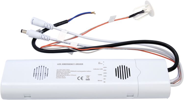 Inwerterowy zestaw uzupełniający do paneli LED 19,2V, 1500mAh Ni-Cd, 16-50W panel INV-DL-15 Tracon Electric