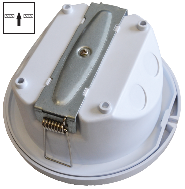 Oprawa awaryjna LED, jednozadaniowA 230V, 50Hz, 3W, 1×LED, 3h, 4,8V/900 mAh, Ni-Cd, TLBVM3W Tracon Electric