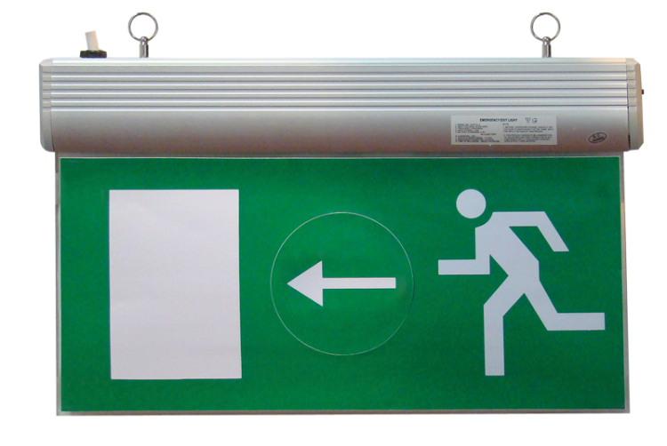 Ewakuacyjna oprawa LED z piktogramami 230V, 50Hz, 13×LED, 3h, 2,4V / 900mAh, Ni-Cd EXIT-01-J Tracon Electric