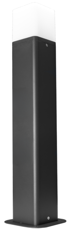 Ogrodowa oprawa stojąca 230VAC, 50Hz, E27, max.35W, IP54, 0,5m GARNE27 Tracon Electric