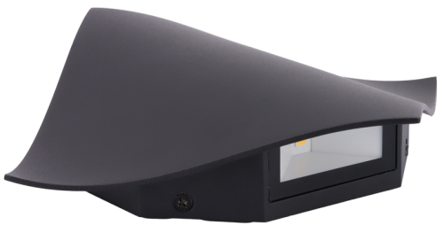 Zewnętrzna dekoracyjna oprawa ścienna LED, dwukierunkowa 230 V, 50 Hz, 11 W, 800 lm, 4000 K, IP65, EEI=G GARC11NW Tracon Electric