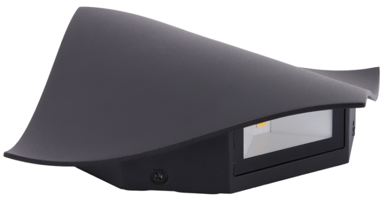 Zewnętrzna dekoracyjna oprawa ścienna LED, dwukierunkowa 230 V, 50 Hz, 11 W, 800 lm, 4000 K, IP65, EEI=G GARC11NW Tracon Electric