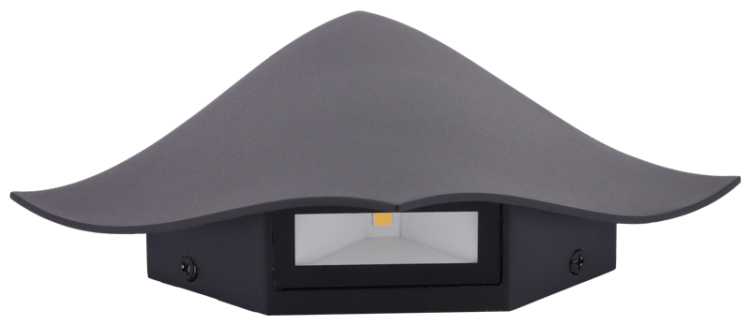 Zewnętrzna dekoracyjna oprawa ścienna LED, dwukierunkowa 230 V, 50 Hz, 11 W, 800 lm, 4000 K, IP65, EEI=G GARC11NW Tracon Electric
