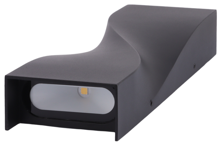 Zewnętrzna dekoracyjna oprawa ścienna LED, dwukierunkowa 230 V, 50 Hz, 11 W, 700 lm, 4000 K, IP65, EEI=G GARD11NW Tracon Electric