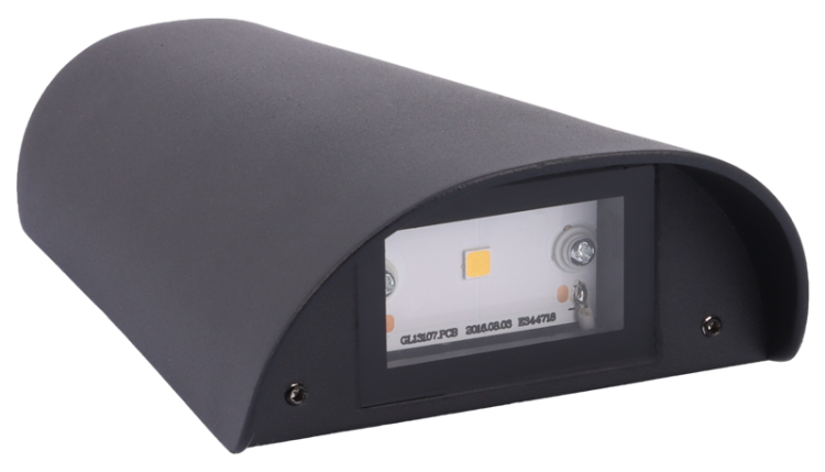 Zewnętrzna dekoracyjna oprawa ścienna LED, dwukierunkowa 230 V, 50 Hz, 11 W, 500 lm, 4000 K, IP65, EEI=G GARE11NW Tracon Electric