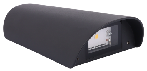 Zewnętrzna dekoracyjna oprawa ścienna LED, dwukierunkowa 230 V, 50 Hz, 11 W, 500 lm, 4000 K, IP65, EEI=G GARE11NW Tracon Electric