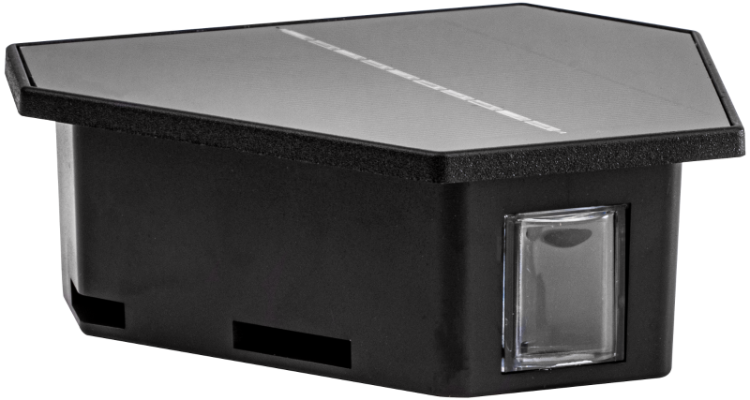 Solarny kinkiet ogrodowy 0,3W, 3000/4000K, 30 lm,3,7V/1300mAh Li, IP44 GARSL3 Tracon Electric