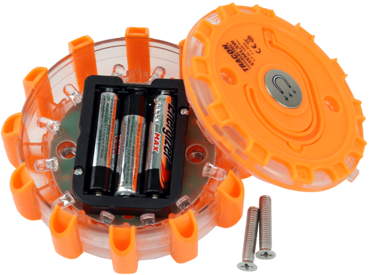 Latarka samochodowa LED, bateryjna 1,5 W, 6000K,3×AAA 100 lm, IP65 STEM1,5W Tracon Electric