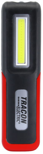 Latarka akumulatorowa LED 3/3W, 6000K, 3.7V 2000mAh, 100/180lm, IP44, 3,5h STLCOB3W Tracon Electric