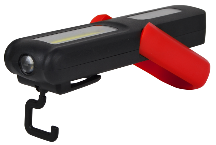 Latarka akumulatorowa LED 3/3W, 6000K, 3.7V 2000mAh, 100/180lm, IP44, 3,5h STLCOB3W Tracon Electric