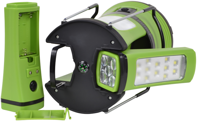 Lampa kempingowa LED 10W, 6000K, 3,7V 1800mAh, 600lm, IP44, 3h STLCAMP10W Tracon Electric