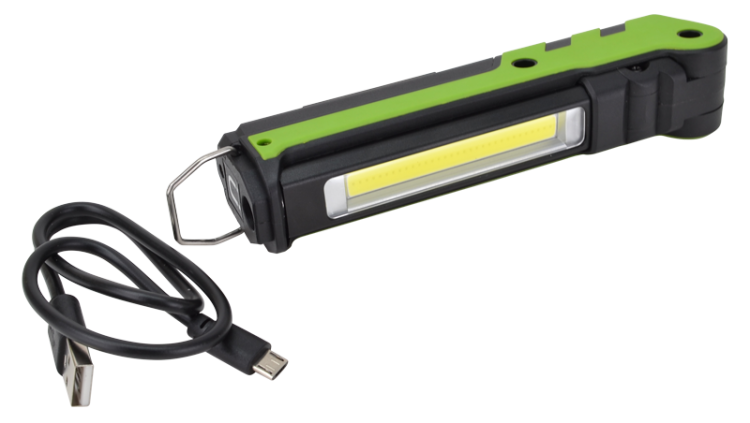 Akumulatorowa latarka LED 5/3W, 6000K, 3,7V, 2000mAh, 360/100lm, 4 h, IP44 STLC5W Tracon Electric