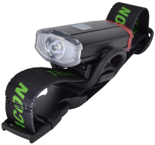 Lampka rowerowa LED, oświetlenie przód-tył 2W, 5000K, 3,7 V / 800 mAh, 150lm, IP54, 2/5h BLCR2W Tracon Electric