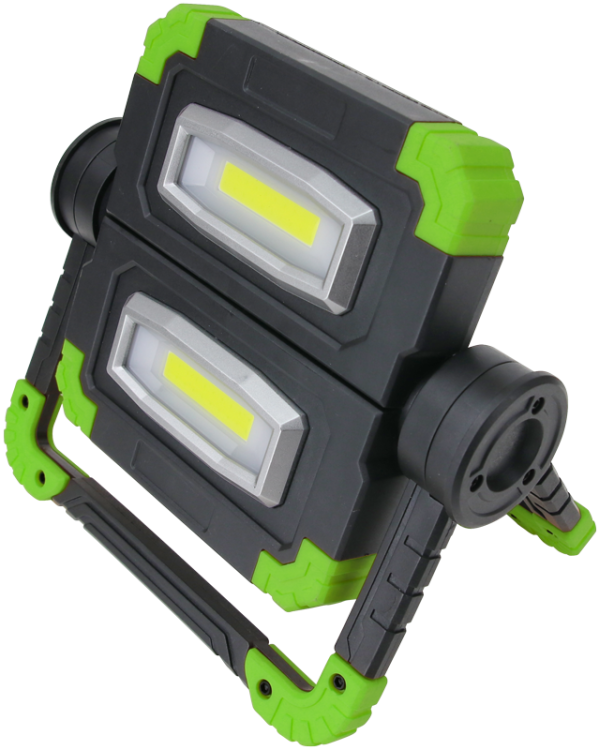 Akumulatorowy reflektor serwisowy LED 20 W, 6500 K, 3,7 V, 5000 mAh, Li-Ion, 850 lm, 4 h, IP43 STLFL210W Tracon Electric