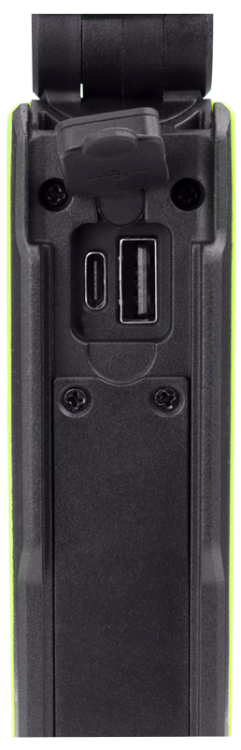 Latarka ładowalna LED 10/5W, 6000K, 3,7V, 2000mAh, 600/200lm, 3 h, IP44 STLC10W Tracon Electric