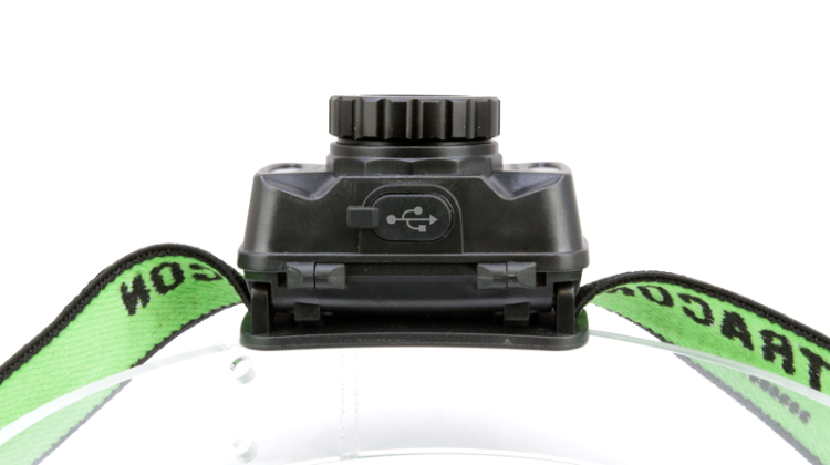 Latarka czołowa z akumulatorami czujnikiem ruchu 10 W, 600 lm, 5 h, 3,7 V, 1800 mAh, Li-Po HL300B Tracon Electric