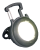 Rowerowa, akumulatorowa lampka LED z funkcją oświetlenia tyl 5W, 5000K, 3,7 V / 650 mAh, 260lm, IP54, 2h BLC5W Tracon Electric