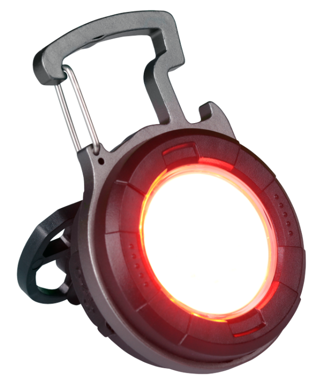Rowerowa, akumulatorowa lampka LED z funkcją oświetlenia tyl 5W, 5000K, 3,7 V / 650 mAh, 260lm, IP54, 2h BLC5W Tracon Electric