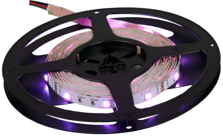Taśma LED, wewnętrzna SMD5050,30LED/m,7,2W/m,RGB,W=10mm,IP20,EEI=G LED-SZ-72-RGB Tracon Electric