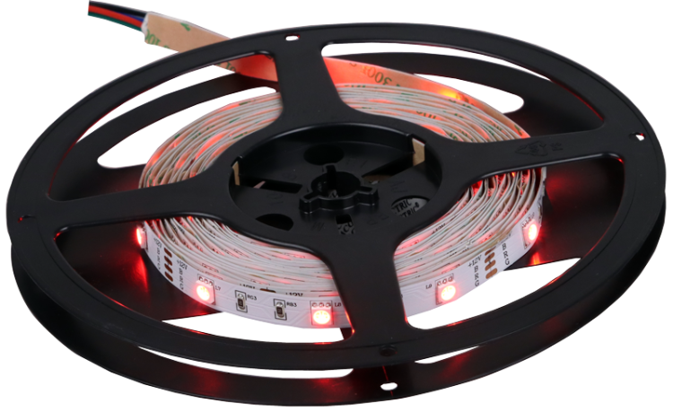 Taśma LED, wewnętrzna SMD5050,30LED/m,7,2W/m,RGB,W=10mm,IP20,EEI=G LED-SZ-72-RGB Tracon Electric