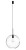 Lampa sufitowa wisząca Industrialna Loft SPHERE XL zwis 7846 NOWODVORSKI Lighting E27 nowoczesna oświetleniowa żyrandol szklana kula metal do Kuchni Jadalni nad stół blat wyspę czarna Inspiracje Premium