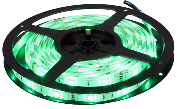 Taśma LED, zewnętrzna SMD5050,30LED/m,7,2W/m,W=10mm,RGB,IP65,EEI=G LED-SZK-72-RGB Tracon Electric