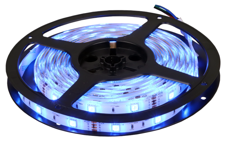 Taśma LED, zewnętrzna SMD5050,30LED/m,7,2W/m,W=10mm,RGB,IP65,EEI=G LED-SZK-72-RGB Tracon Electric
