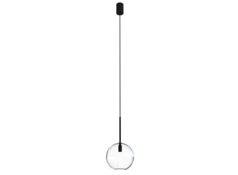 Lampa sufitowa wisząca Industrialna Loft SPHERE L zwis 7850 NOWODVORSKI Lighting E27 nowoczesna oświetleniowa żyrandol szklana kula metal do Kuchni Jadalni nad stół blat wyspę czarna Inspiracje Premium