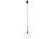 Lampa sufitowa wisząca Industrialna Loft SPHERE L zwis 7850 NOWODVORSKI Lighting E27 nowoczesna oświetleniowa żyrandol szklana kula metal do Kuchni Jadalni nad stół blat wyspę czarna Inspiracje Premium