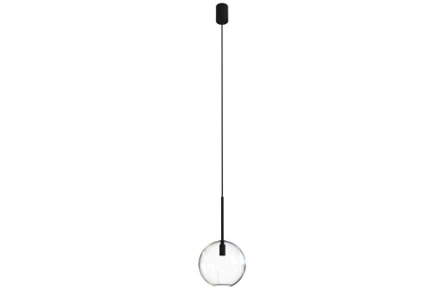 Lampa sufitowa wisząca Industrialna Loft SPHERE S zwis 7847 NOWODVORSKI Lighting G9 nowoczesna oświetleniowa żyrandol szklana kula metal do Kuchni Jadalni nad stół blat wyspę czarna Inspiracje Premium