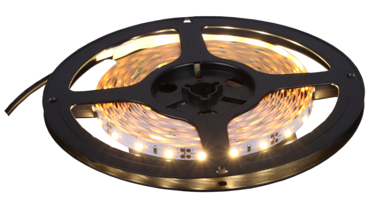 Taśma LED, wewnętrzna SMD2835,120LED/m,9,6W/m,960 lm/m,W=8 mm,3000K,IP20,EEI=F LED-SZ24-96-WW Tracon Electric