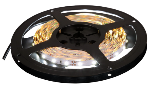 Taśma LED, wewnętrzna SMD5050,60LED/m,14,4W/m,1440 lm/m,W=10mm,6000K,IP20,EEI=F LED-SZ24-144-CW Tracon Electric