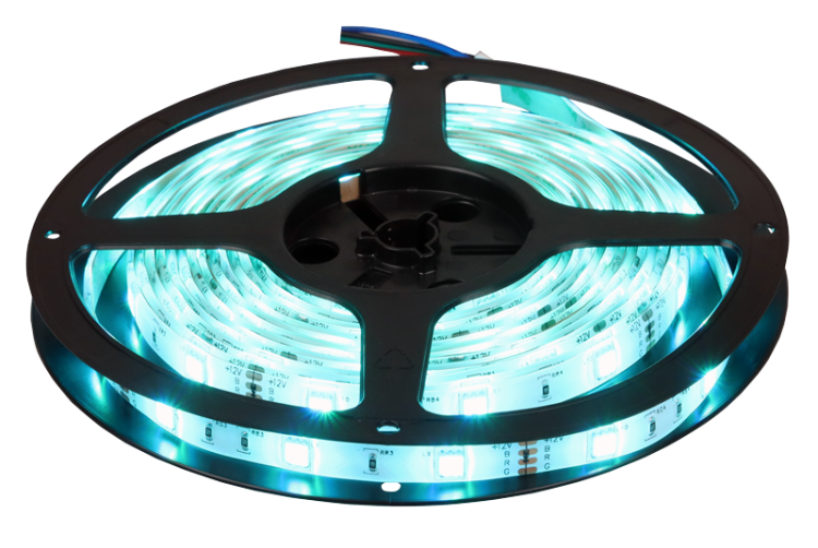 Taśma LED, zewnętrzna SMD5050,60LED/m,14,4W/m,W=10mm,RGB,IP65,EEI=G LED-SZK-144-RGB Tracon Electric