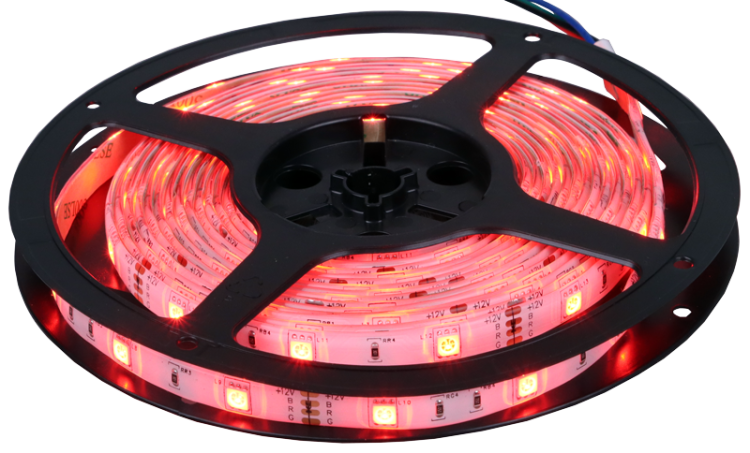 Taśma LED, zewnętrzna SMD5050,60LED/m,14,4W/m,W=10mm,RGB,IP65,EEI=G LED-SZK-144-RGB Tracon Electric